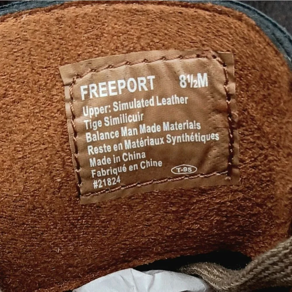 DEER STAGS Men’s Dark Brown Freeport Chukka Boots Size 8.5 Classic Versatile